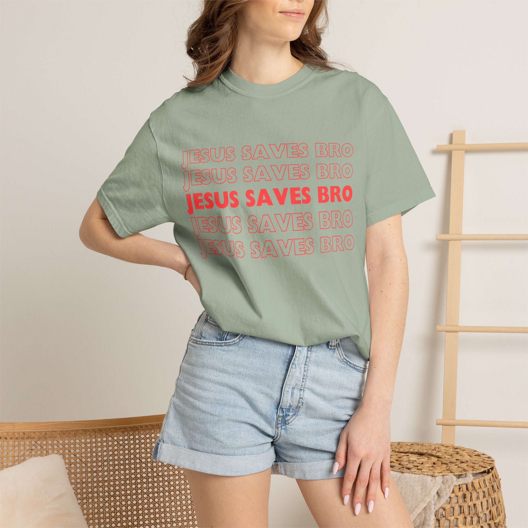 Jesus saves bro